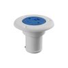 Water Deck Filler Keyless 38mm / 1.5inch Plastic/ABS, White/Blue