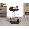 Kitty Power Paws-Kitty King Tower Secret Hideaway Cat Scratching Post House 25'