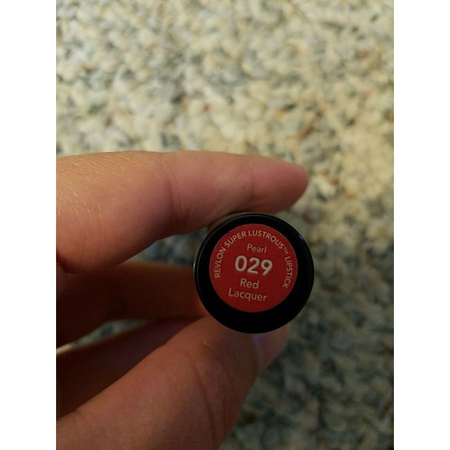 Revlon Super Lustrous Lipstick Red Lacquer 029