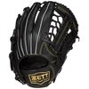 ZETT BRGB35530 Soft Steer All-Round Baseball Grab, Black (1900), Right Throw