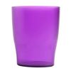 Exacompta Linicolor Ecopen Pen Pot - Purple Translucent,9.50 x 6 x 8