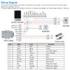 FTSTech IP65 Waterproof Metal PIN Code RFID Access Control Keypad Outdoor System Kit Backlight for Home Entry Safe (only Keyfob)