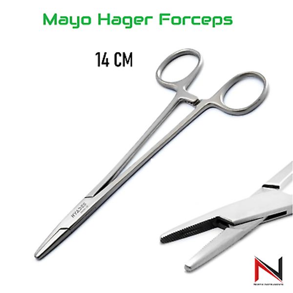 Mayo Hager Forceps Needle Holder Driver Dental Instruments Surgical Piercing CE