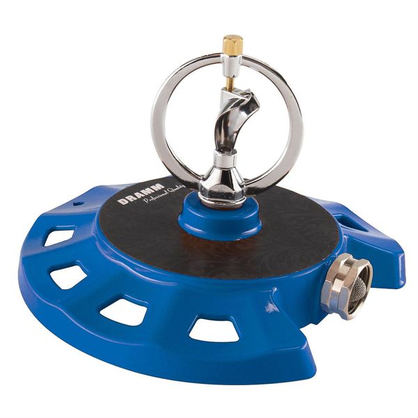 Dramm 15075 ColorStorm Spinning Sprinkler, Blue