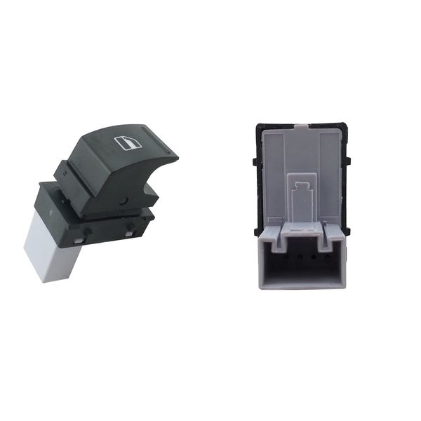 ELECTRIC WINDOW SWITCH PASSENGER SIDE FOR MK5 CADDY PASSAT B6 NEW