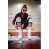 Mizuno Volleyball Runbird Crew Socks, White, Large