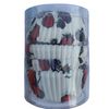 100 Mixed Berries Easybake Glassine Bun Cases