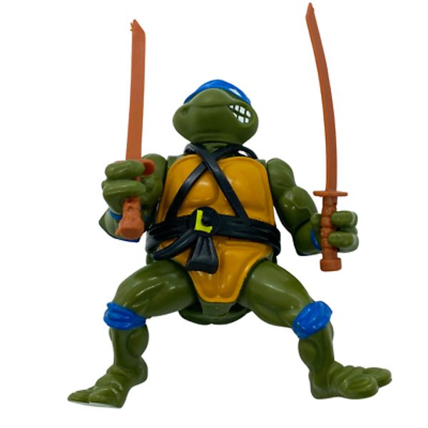 Teenage Mutant Ninja Turtles Leonardo original figure  with swords Playmates