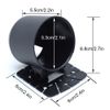 2" 52mm Car Single Gauge Meter Cup Pod Holder Dash Mount Bracket Boost  Auto US