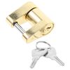 Vaguelly Heavy Duty Trailer Hitch Lock Coupler Lock for Secure Trailer Accessory Durable Design Enhanced Security