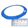 Blue 15 FT Frame Trampoline Safety Pad Cover Replacement