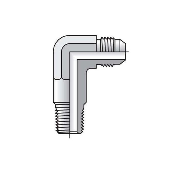FD JOHNSON 149-3380 1/4" X 1/8" STL St Ell #4-CCTX-S