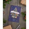 Brother & ... Multi Caption Christmas Greeting Card With Stick On Captions