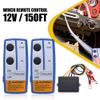 USA Wireless Winch Remote Control Handset Easy Install To 150ft Volt 12 Blue