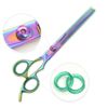 Professional Hair Thinning Scissor/Shear, 7.5", Titanium Color