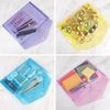 28pcs Plastic Envelopes, Plastic Folders, Plastic Envelopes with Snap Closure