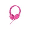 AV:Link | Multimedia Headphones with In-line Microphone | Pink