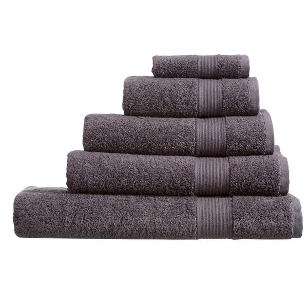 Olivia Rocco Egyptian Cotton Towels, Home Collection Towel 500 GSM, Bath Towel Charcoal