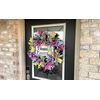 Happy Easter Gnome Bright Cheerful Deco Mesh Front Door Wreath Decor Home Decor