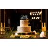 Finally Mr & Mrs Cake Topper, Wedding Anniversary Bridal Shower Party Decorations, Silver Acrylic
