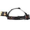 5 BULB  Zoomable Focus LED Headlight Head Lamp Charger USA