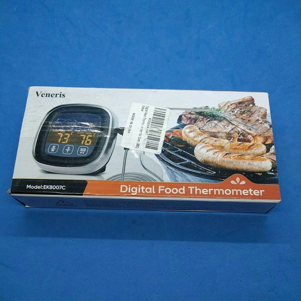 Veneris Digital Meat Cooking Thermometer for BBQ Food Oven Grill