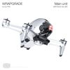 WRAPGRADE Skin Compatible with DJI FPV | Full-wrap (AIRFORCE SILVER)