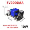 TECNOIOT 2 pieces AC-DC 5v 2000ma low-ripple switching step-down power supply modules