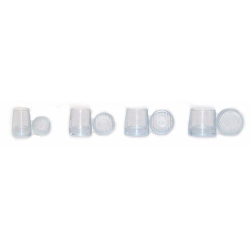4 Pairs XS/S/M/L High Heel Protectors for Grass Mud,Races, Weddings, Formal Occasions