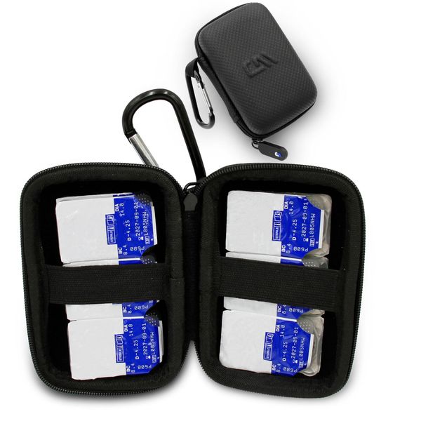 CM Travel Case for Contact Lenses Fits 12 Daily Disposable Contacts -  Case Only