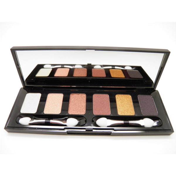 ETA 6 Essential Neutral Color Eye Shadow Palette Malibu Glitz