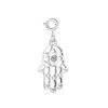 Philip Jones Hamsa Hand Charm Created with Zircondia® Crystals