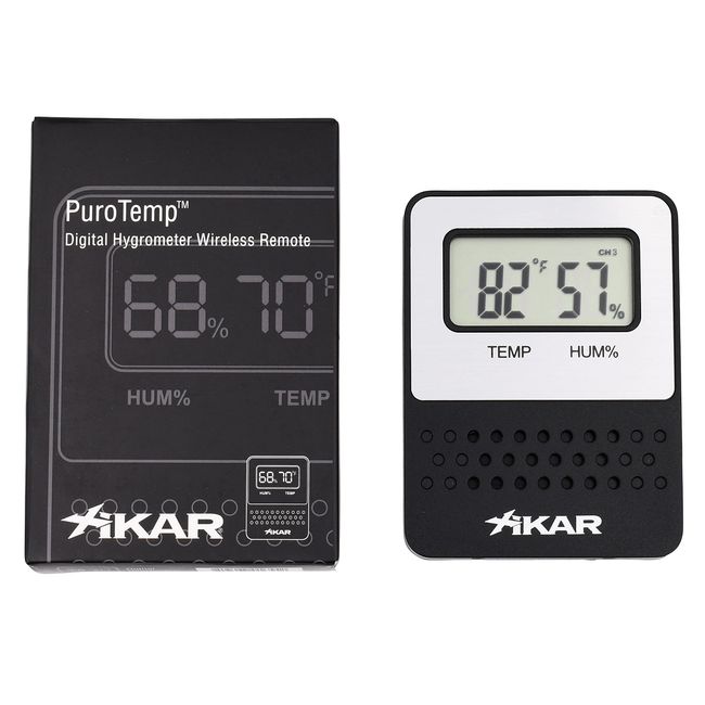 XIKAR PuroTemp Wireless Hygrometer Remote Sensor