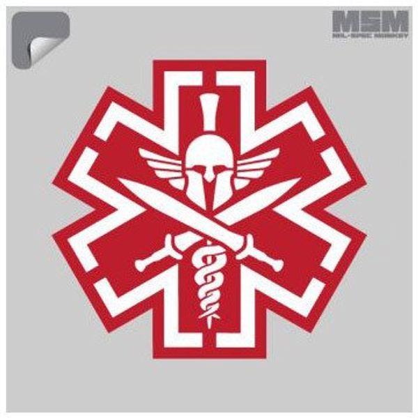 TACMED SPARTAN DECAL (SWAT)