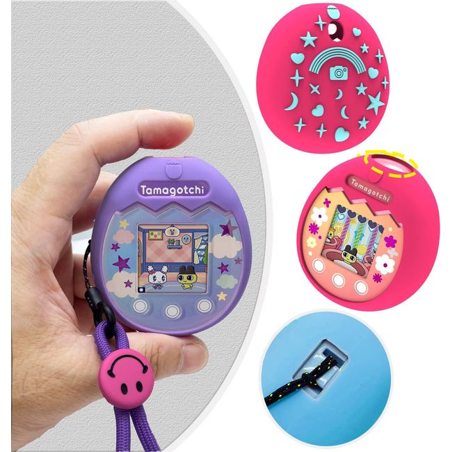 Silicone Case For Tamagotchi Pix, Hard Case For Tamagotchi Pix, Protective  Case Silicone Cover For Tamagotchi Pix Electronic Toy