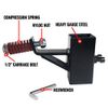 Highwild T-Post Target Hanger, Target Mount Bracket - for AR500 Steel Targets - 2 Pack