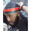 ForceWave Durag for Men Designer for Waves Silky Durag Du rag with Designed Pattern