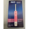 Oral-B Vitality Rechargeable Toothbrush Deep Clean Between Teeth White Pink