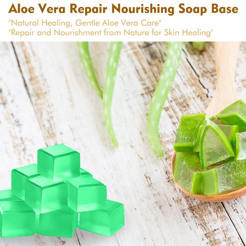 EDSRDRUS 1lb Scent Soap Base DIY Handmade with Aloe Vera & Coconut Oil, Moisturizing Melt and Pour Soap Base