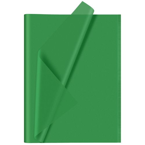 CHRORINE 60 Sheets Green Tissue Paper Christmas Tissue Paper Art Gift Wrapping Tissue Paper Bulk for DIY Crafts Decor Birthday Holiday Christmas Party（ 20 x 14.5 inches/51x37cm）