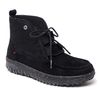 Minnetonka Women's Tealey, Black, 10 M
