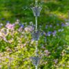 Tfro & Cile Rain Chain Gutter Downspout Catcher Outside Water Diverter Decora...
