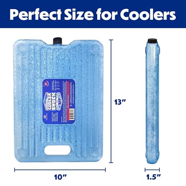 COOLER SHOCK 10 in. x 13 in. Reusable Fill and Freeze Large Cooler