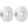 Sugino CNS Alloy Dust Cap, 2 Pieces (Bolt Sold Separately), Silver