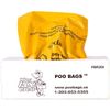 POO BAGS, 30 roll case, Dog Waste Bag