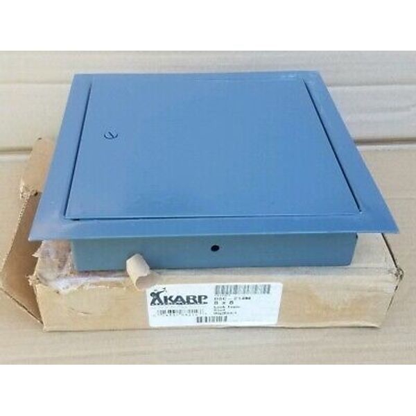 NIB! Karp DSC-214M Flush Access Door for all Surfaces 8" x 8". Lock Type: Stud