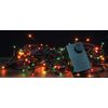 Halloween Color Bulbs- Multi Function Twinkle Light String - 140 CT Black Cord
