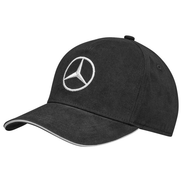 Mercedes-Benz cap, black.