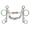 Shires Equestrian Double Jointed Copper Lozenge Pelham (5")