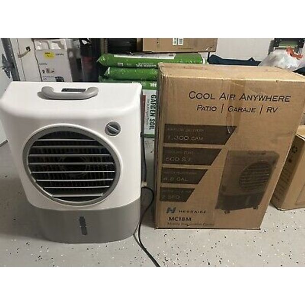 Hessaire Portable 1,300 CFM Evaporative Cooler for 500 sq. ft.